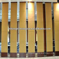 Sliding wall panel partition door